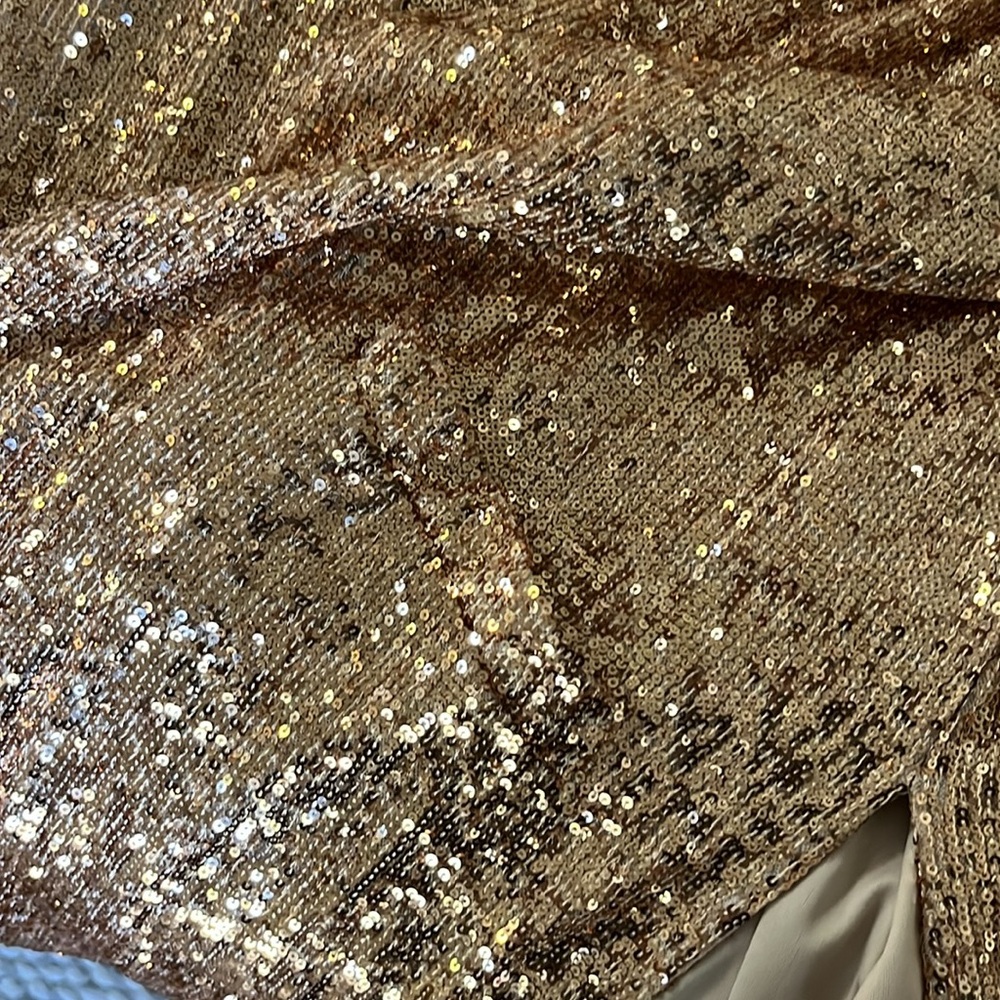 BB Dakota Dulcinea Sequin Duster Jacket Women size Small Anthropologie - Picture 8 of 8
